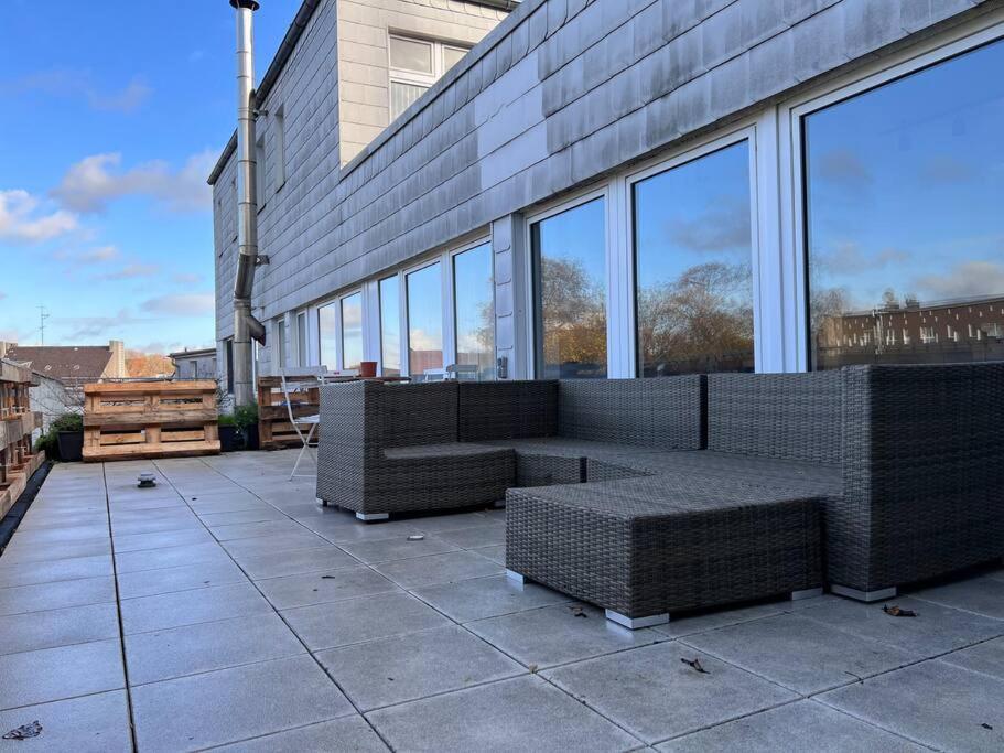 Zentrales Grosszuegiges Apartment Mit Dachterrasse! 波鸿 外观 照片